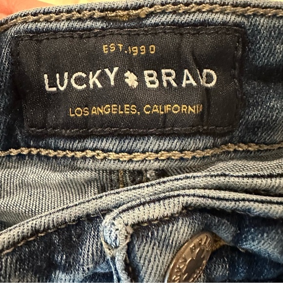 Lucky Brand Jeans Bridgette Skinny Mid Rise Medium Wash Denim Women’s Size 0/25 - Picture 6 of 11
